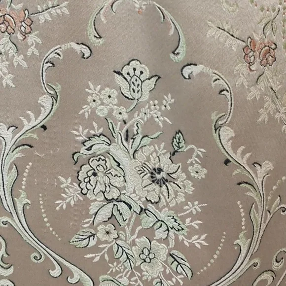 NWOT Kay Unger 2 Piece Beautiful Floral Top Blouse & Skirt Size 12 - Picture 5 of 12